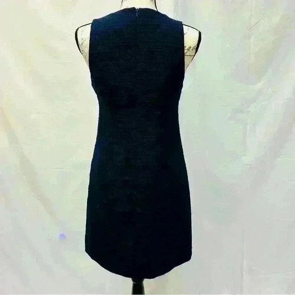 Julie Brown NYC Navy Blue Tweed Style Dress For Women Size 2 - Picture 4 of 11